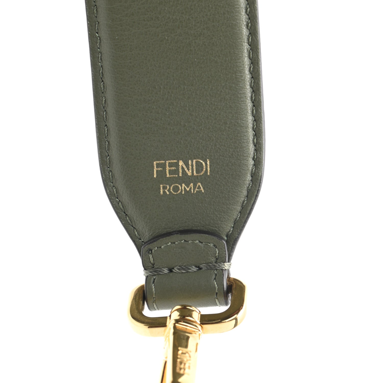 Fendi Vitello Grace Matte Cell Pocket Bag Strap Equatore 3 of 4