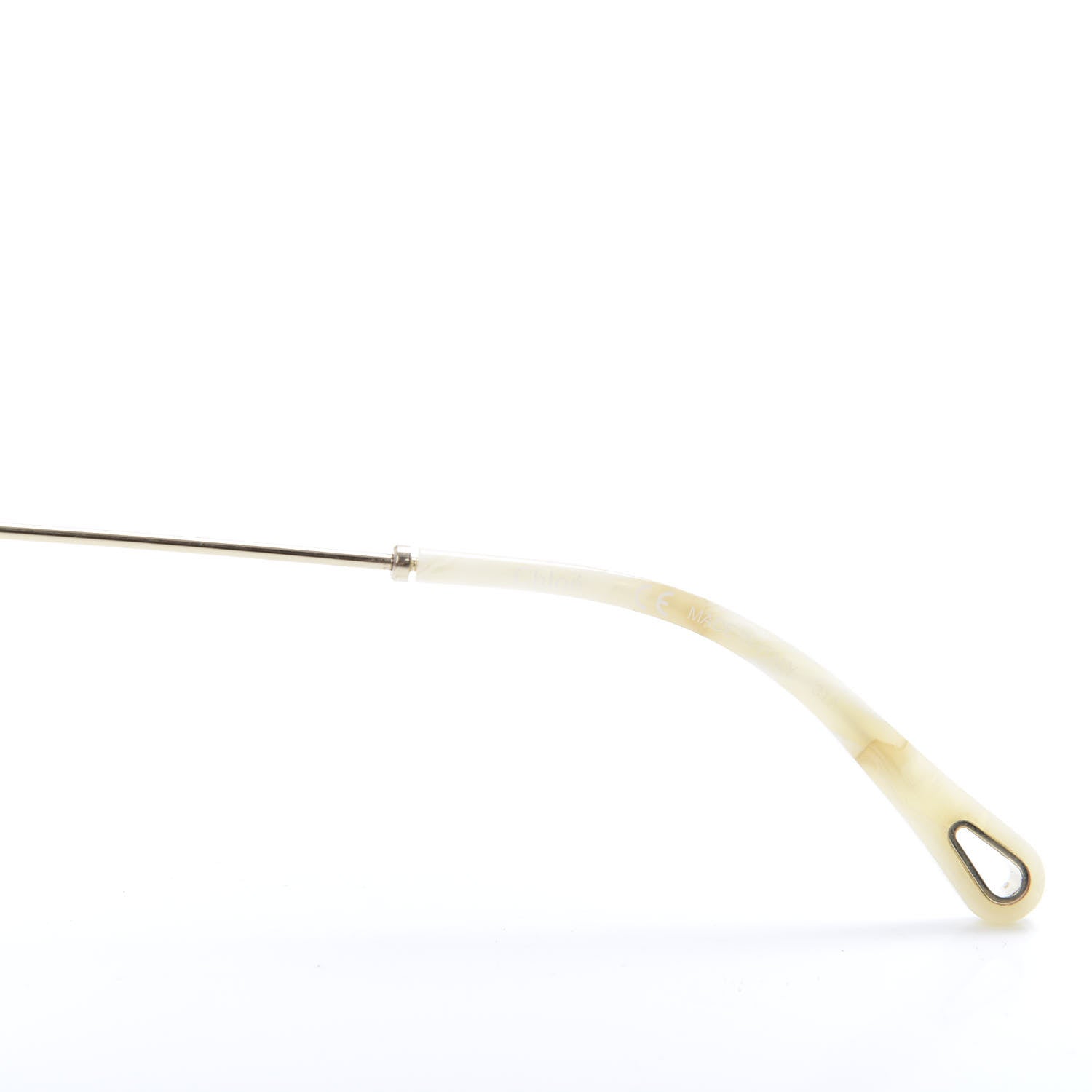 Chloe Poppy Cutout Square Sunglasses CE133S Gold Pink 6 of 7