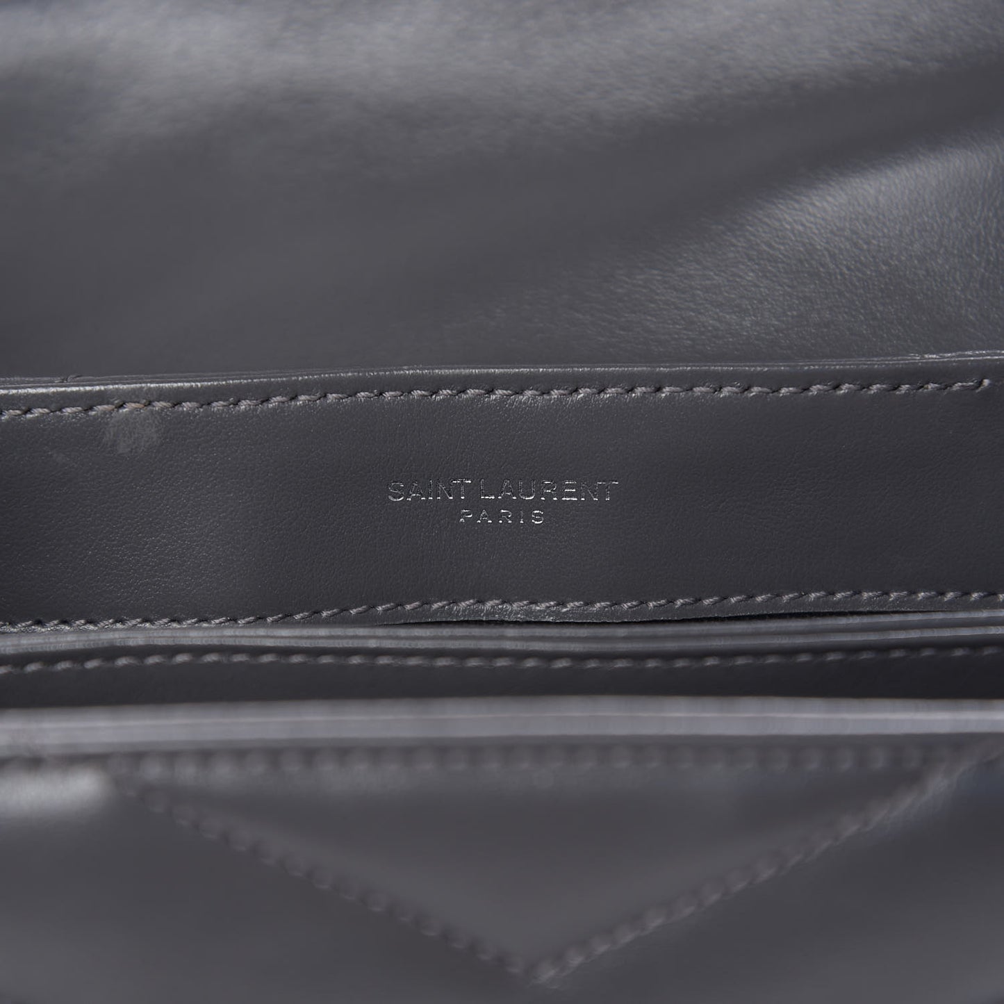 Calfskin Y Quilted Monogram Toy Loulou Crossbody Bag Asphalt