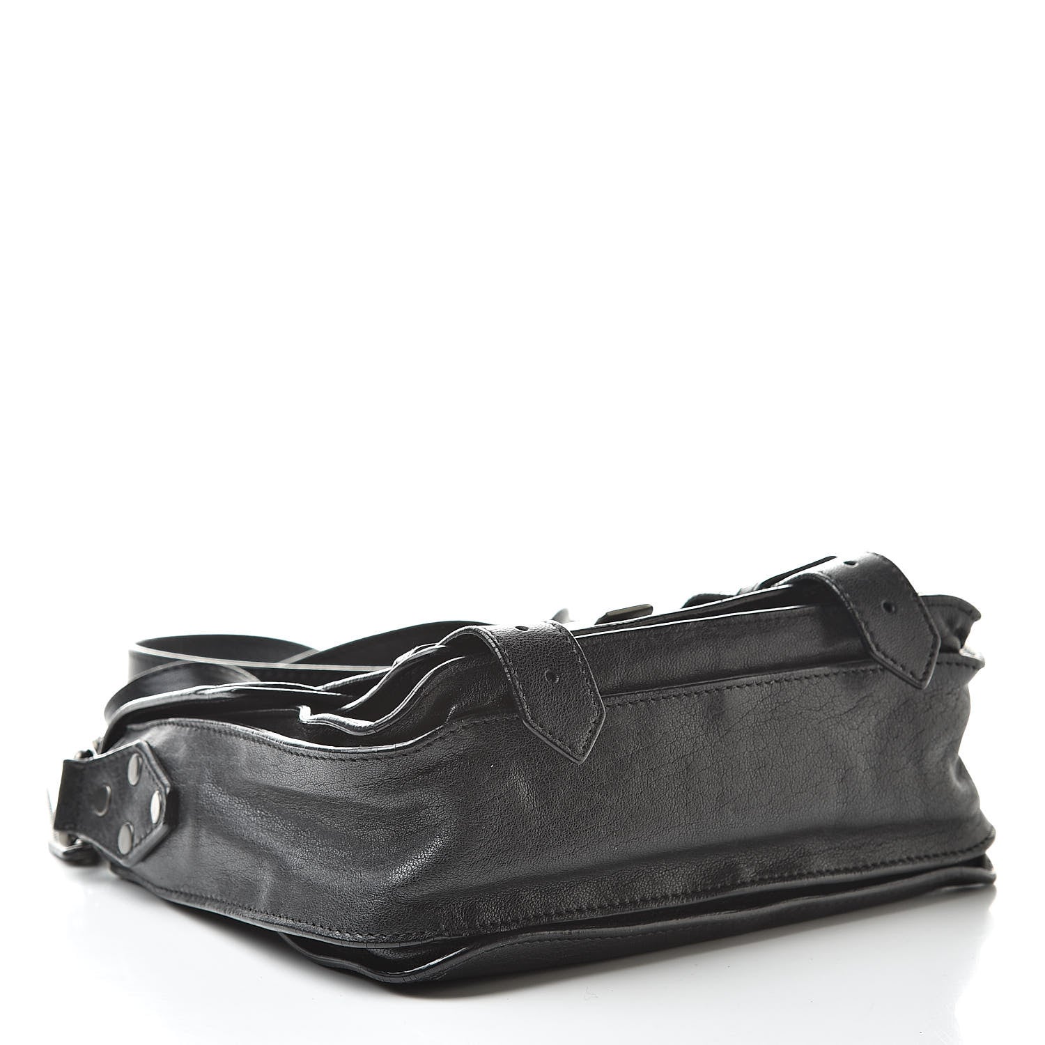 Proenza Schouler Lambskin PS1 Mini Pouch Messenger Black 4 of 16