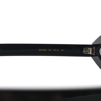 Gucci Acetate Geometric Crystal Sunglasses GG0496S Black 7 of 7