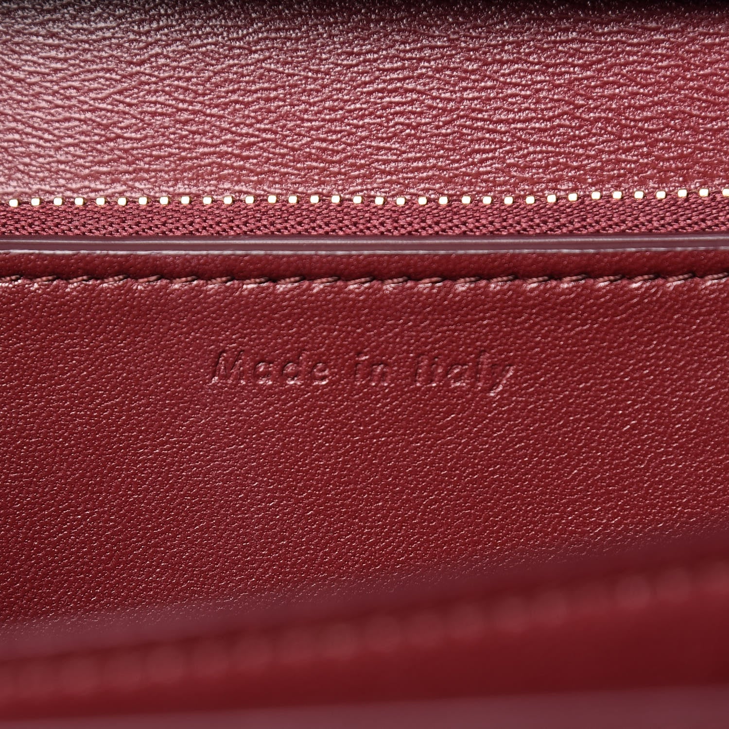 Celine Box Calfskin Medium Classic Box Flap Bag Burgundy 7 of 11