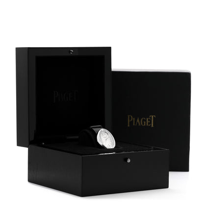 Piaget 18K White Gold Satin Diamond Bezel 31mm Limelight Magic Hour Quartz Watch 5 of 5