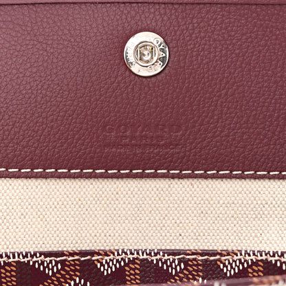 Goyard Goyardine Boheme Hobo Burgundy 8 of 12