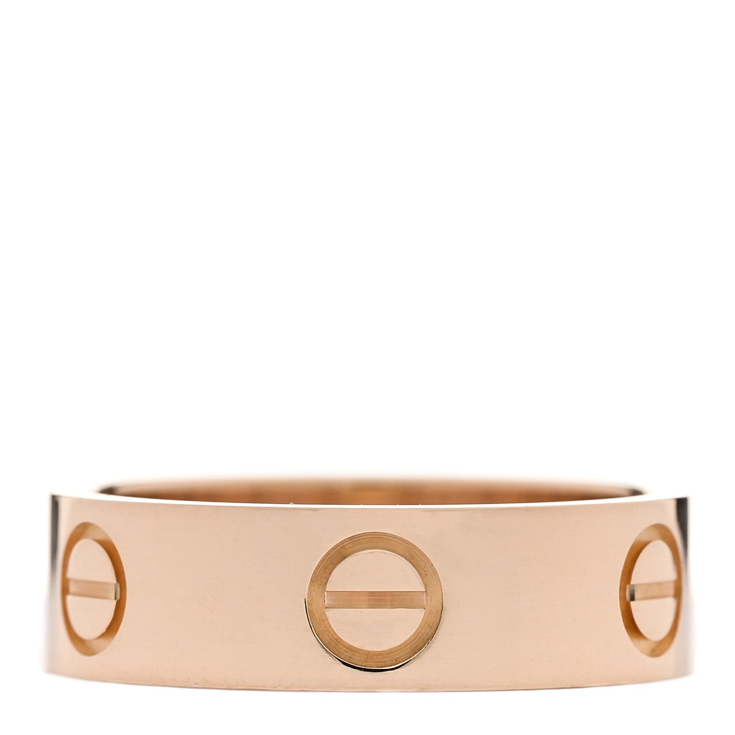 18K Yellow Gold 5.5mm LOVE Ring 53 6.5
