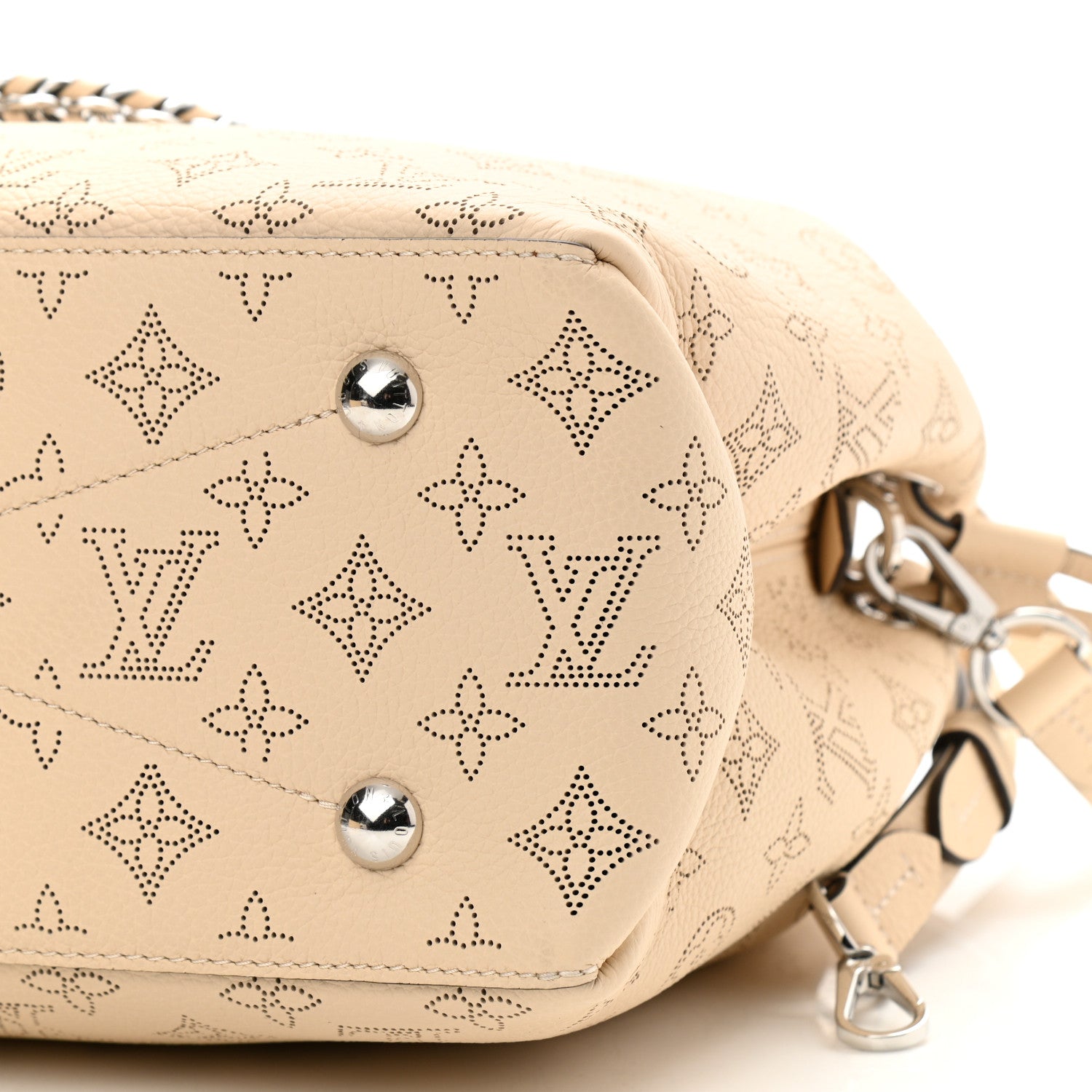 Louis Vuitton Mahina Bella Tote Creme Beige 7 of 9