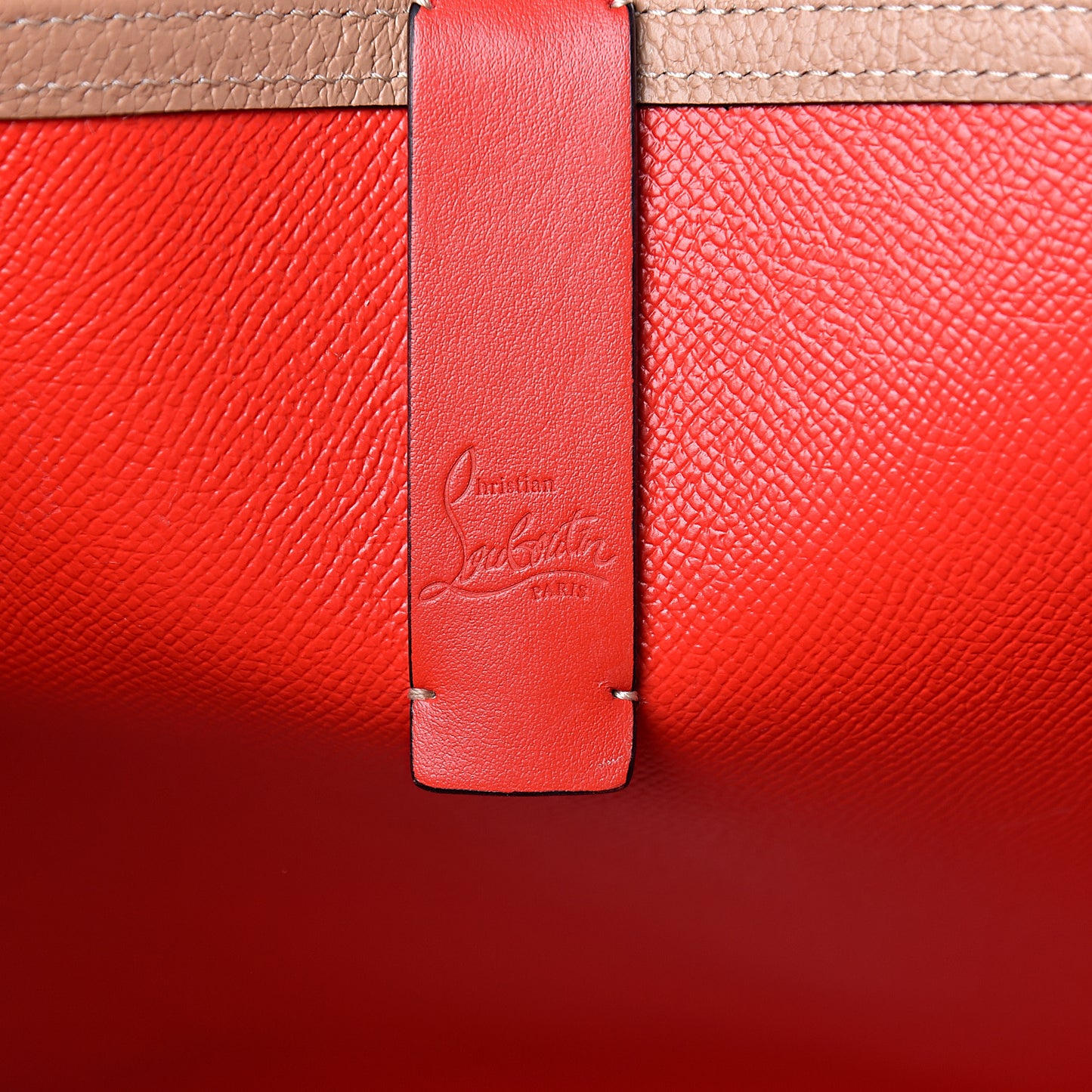Calfskin Spikes East West Cabata Tote Nude