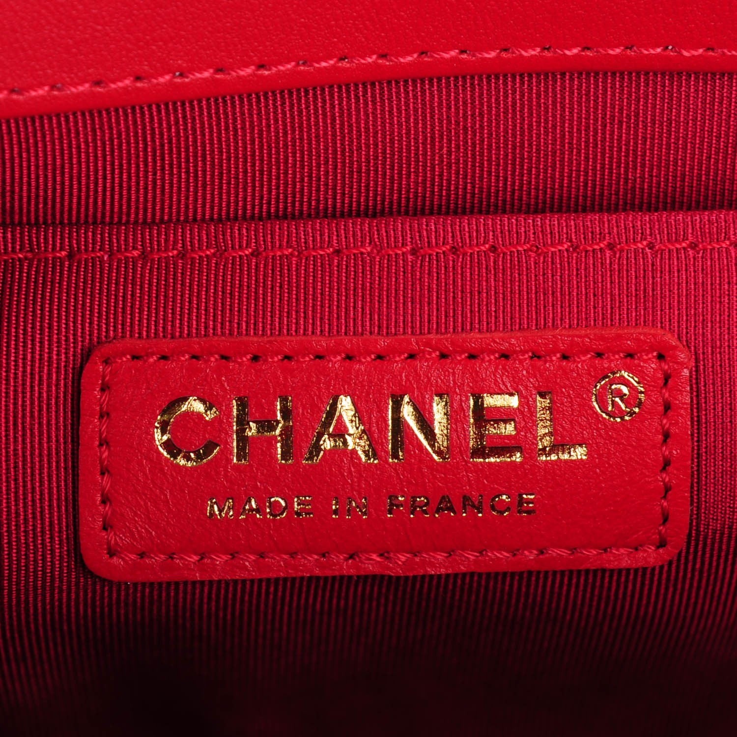 Chanel Lambskin Quilted Medium Boy Flap Red 6 of 8