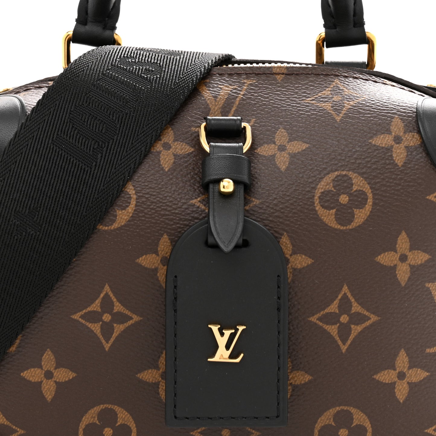 Monogram Petite Malle Souple Black