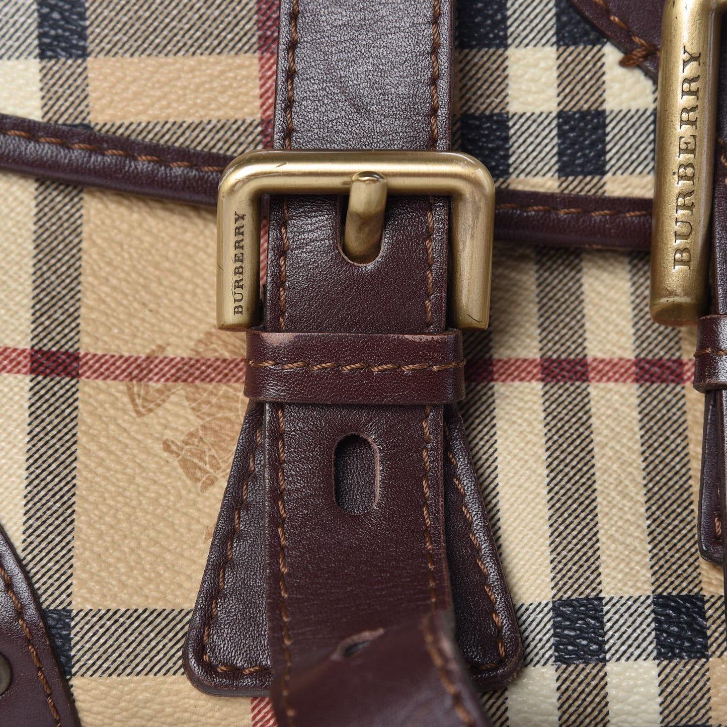 Haymarket Check Buckle Satchel