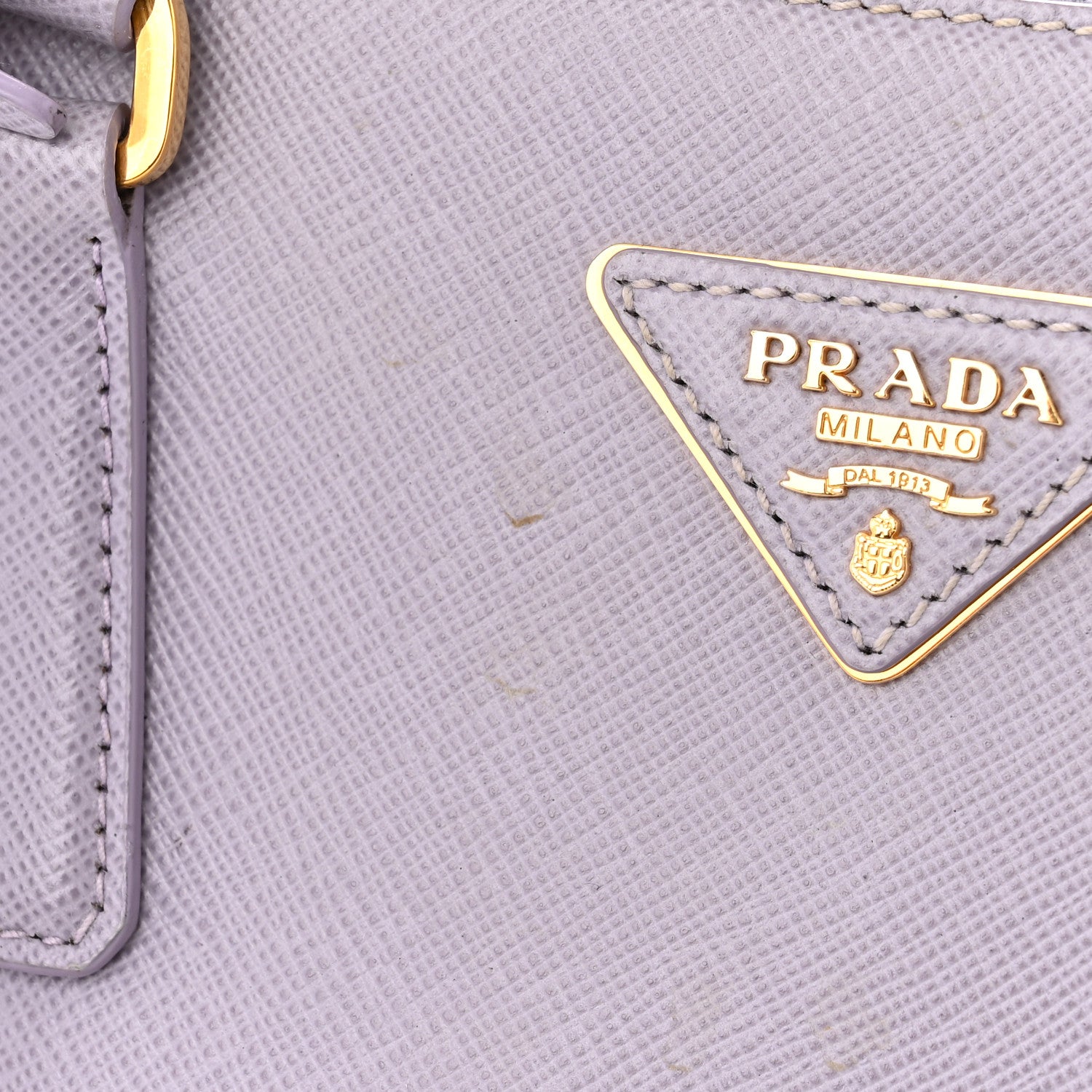 Prada Saffiano Medium Galleria Double Zip Tote Glicine 14 of 14
