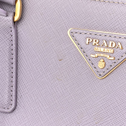 Prada Saffiano Medium Galleria Double Zip Tote Glicine 14 of 14
