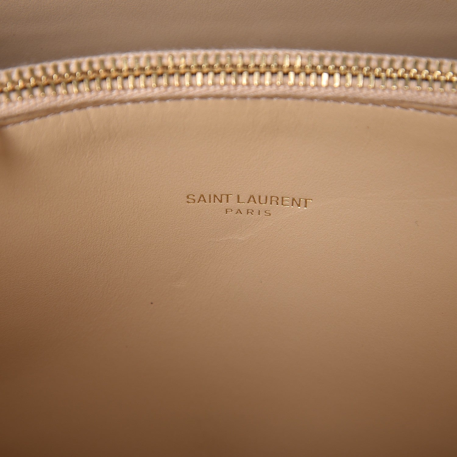 Saint Laurent Calfskin Crocodile Embossed Baby Sac De Jour Nude 7 of 8