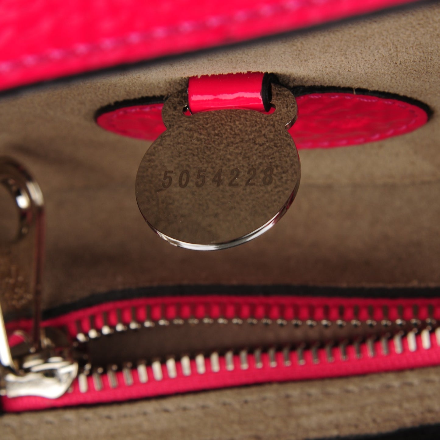 Spongy Patent Bayswater Hot Pink