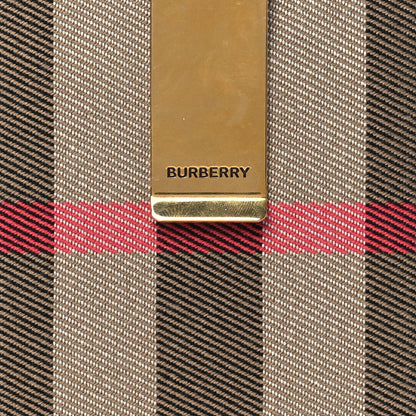 Burberry Vintage Check Money Clip Card Case Black 7 of 7