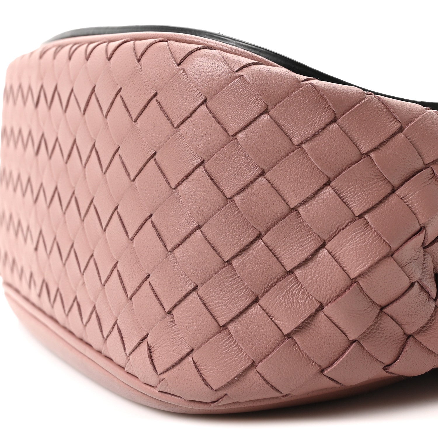 Bottega Veneta Nappa Intrecciato BV Luna Shoulder Bag Deco Rose 10 of 10