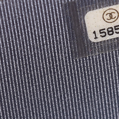 Chanel Lambskin Quilted Large Gusset Zip Around Wallet Lavender 12 of 15