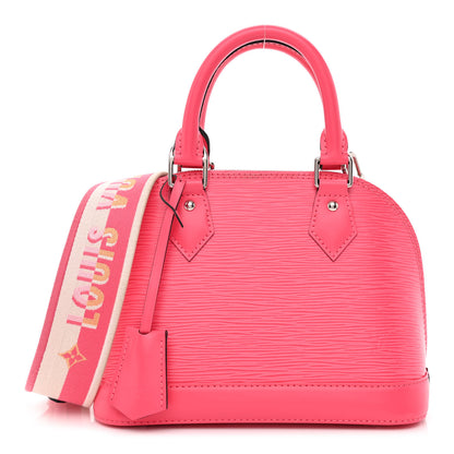 Louis Vuitton Epi Jacquard Alma BB Dragon Fruit 1 of 19