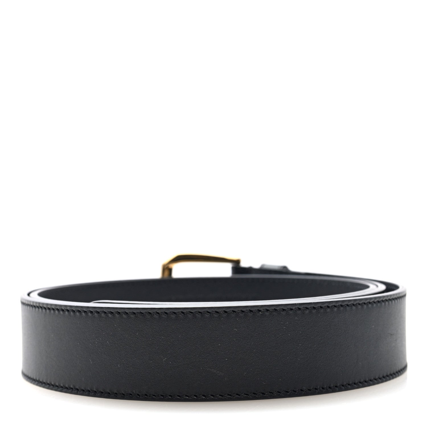 Gucci Calfskin Interlocking G 35mm Belt 120 48 Black 2 of 4