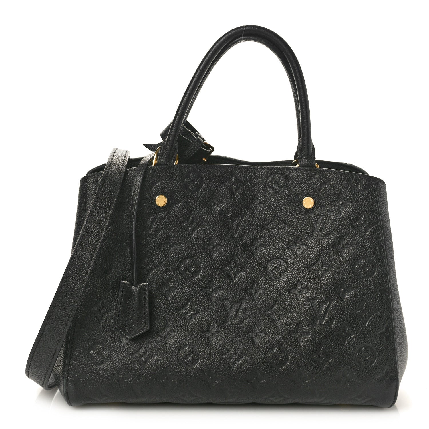 Louis Vuitton Empreinte Montaigne MM Black 1 of 9