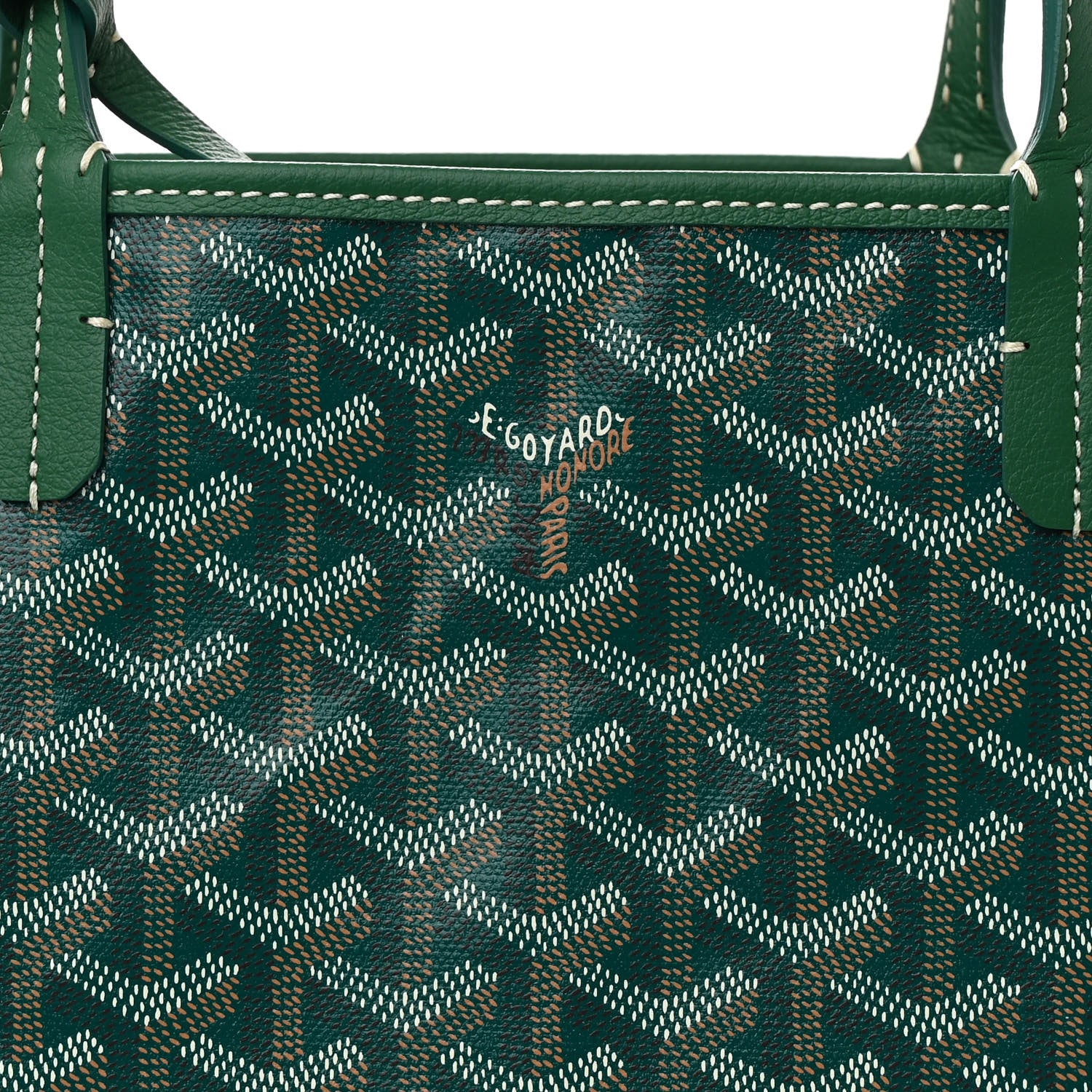 Goyard Goyardine Saint Louis PM Green 10 of 12