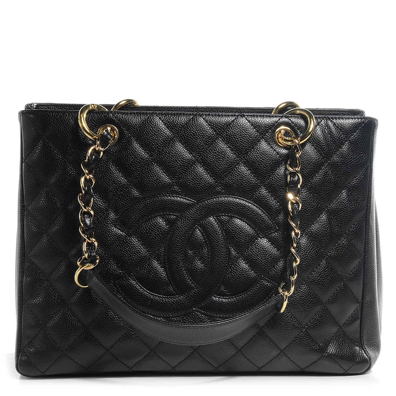 Chanel Caviar Grand Shopping Tote GST Black 1 of 7