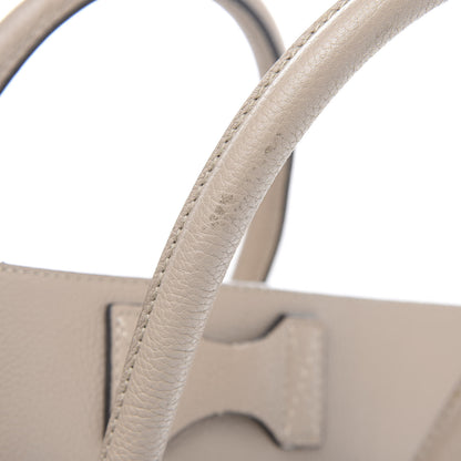 Celine Drummed Calfskin Mini Luggage Dune 9 of 18