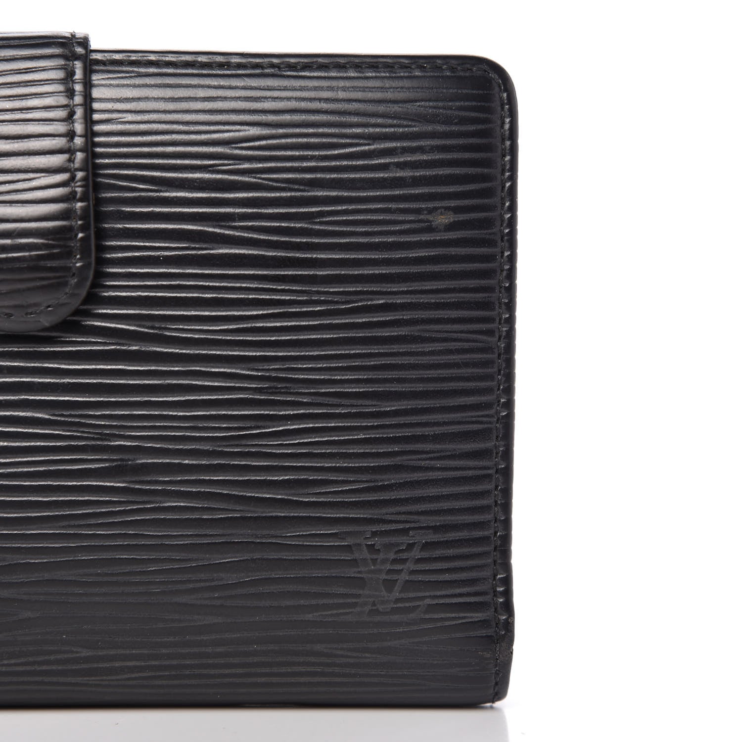 Louis Vuitton Epi French Purse Wallet Black 10 of 11
