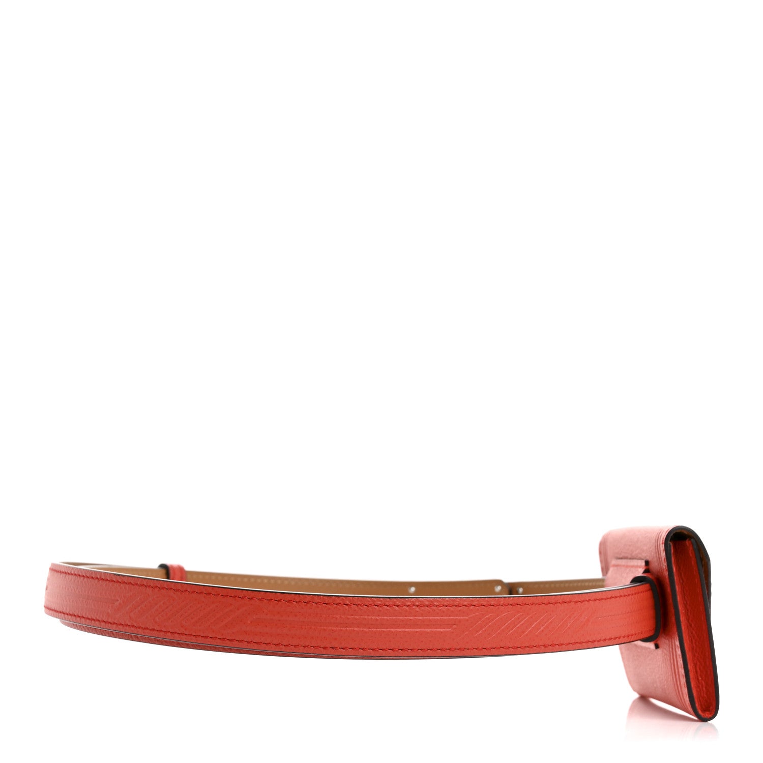 Hermes Epsom Quadrige Kelly Pocket 18 Belt Capucine 2 of 6