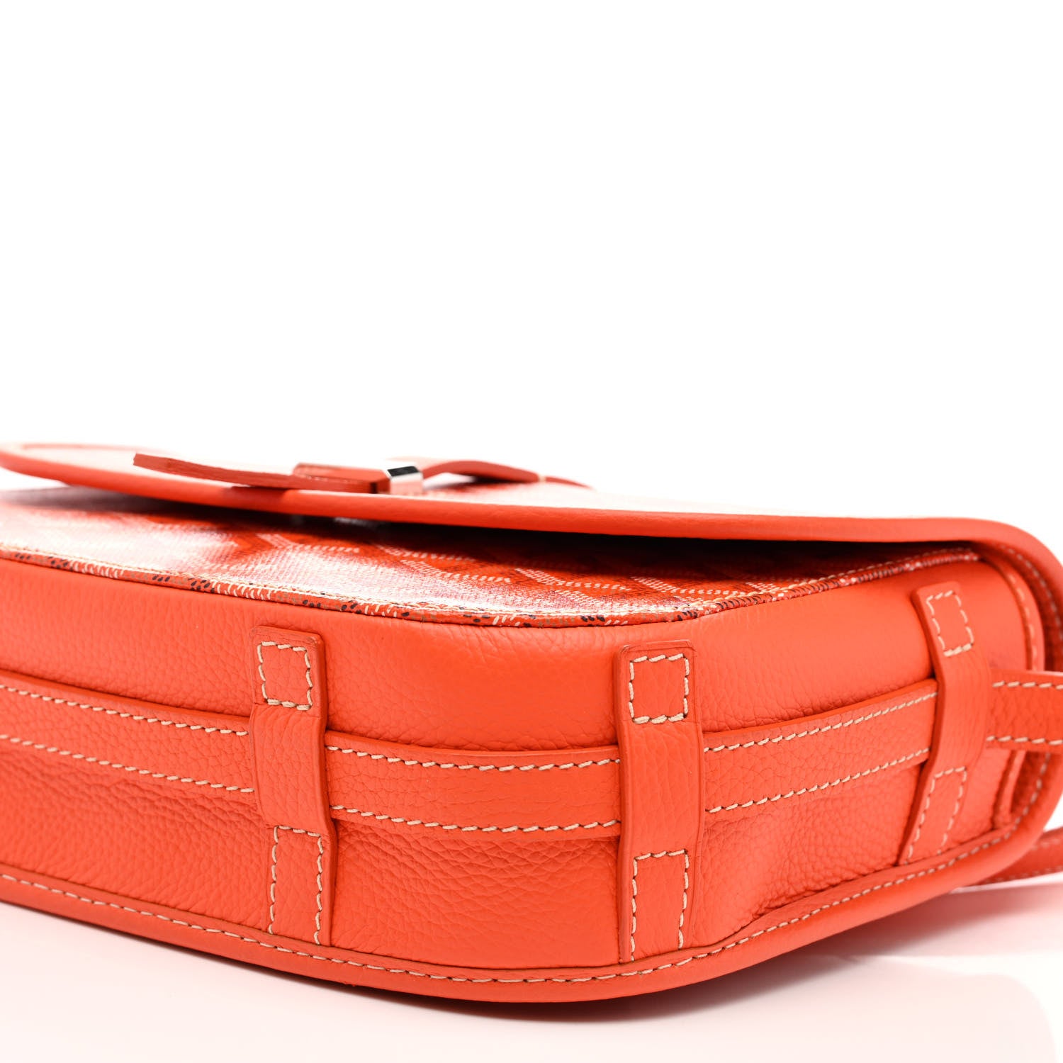 Goyard Goyardine Belvedere II PM Messenger Bag Orange 9 of 9