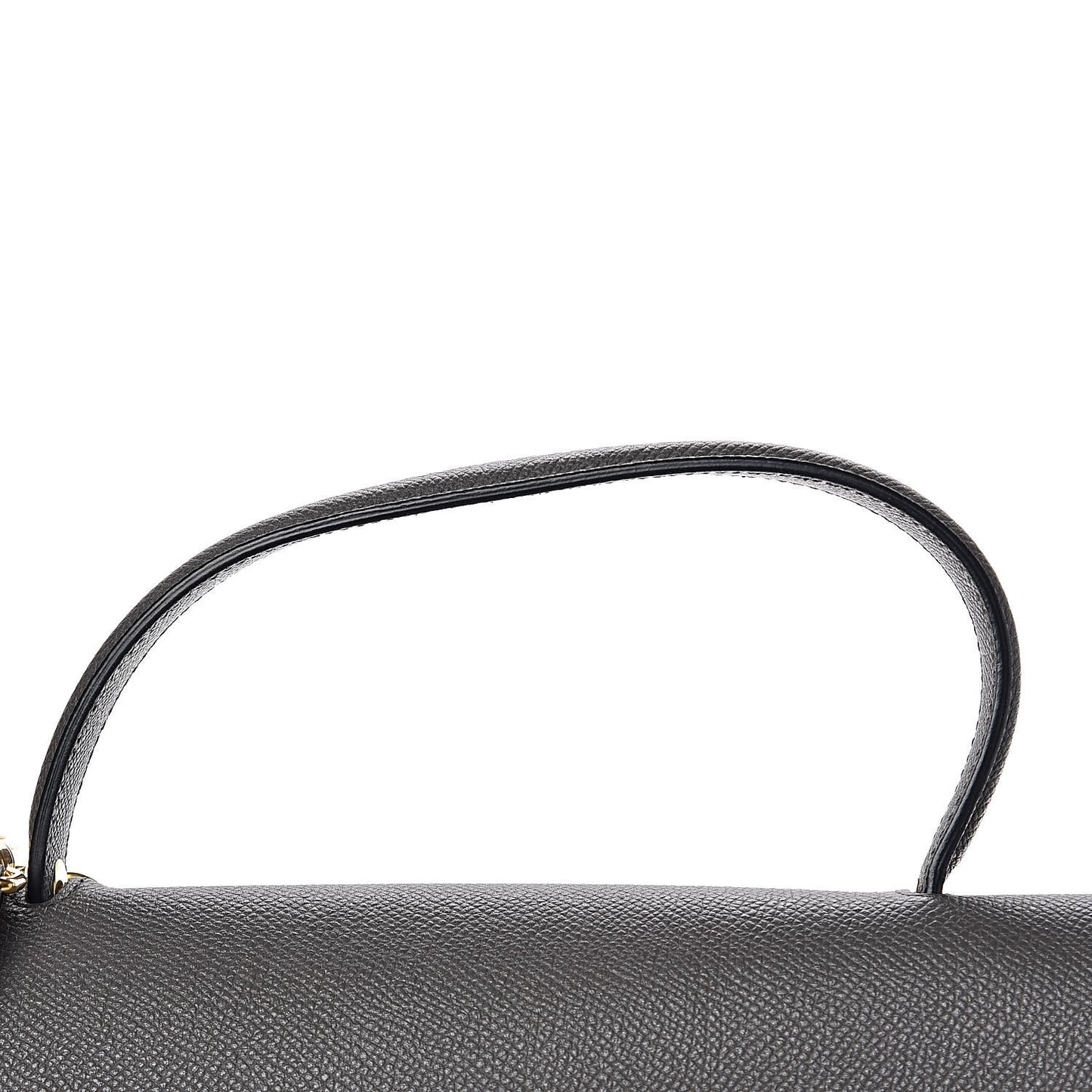 Drummed Calfskin Small Belt Bag Grey