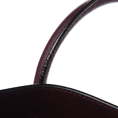 Saint Laurent Grained Calfskin Baby Sac De Jour Amaranto 11 of 14