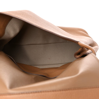 Prada Vitello Daino Flap Shoulder Bag Caramel 5 of 14