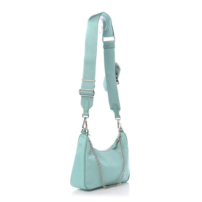 Prada Nylon Saffiano Re-Edition 2005 Shoulder Bag Giada 2 of 12