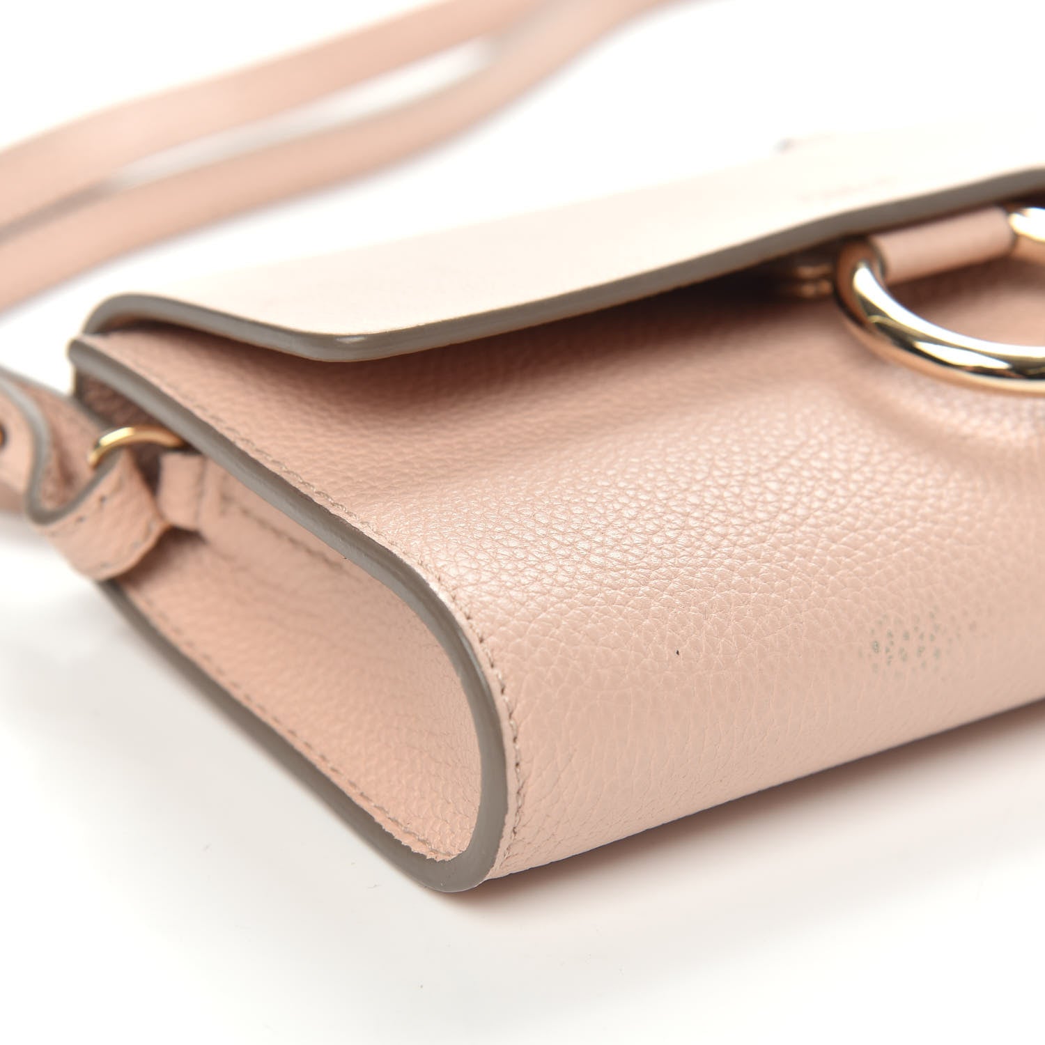 Chloe Calfskin Mini Faye Shoulder Bag Cement Pink 8 of 11
