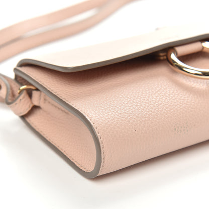 Chloe Calfskin Mini Faye Shoulder Bag Cement Pink 8 of 11