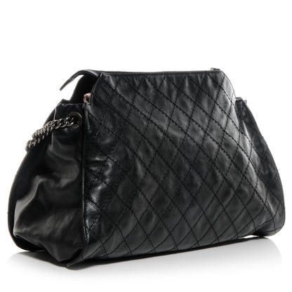 Chanel Calfskin CC Crave Tote Black 3 of 7