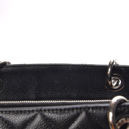 Chanel Caviar Quilted Grand Shopping Tote GST Black 8 of 8