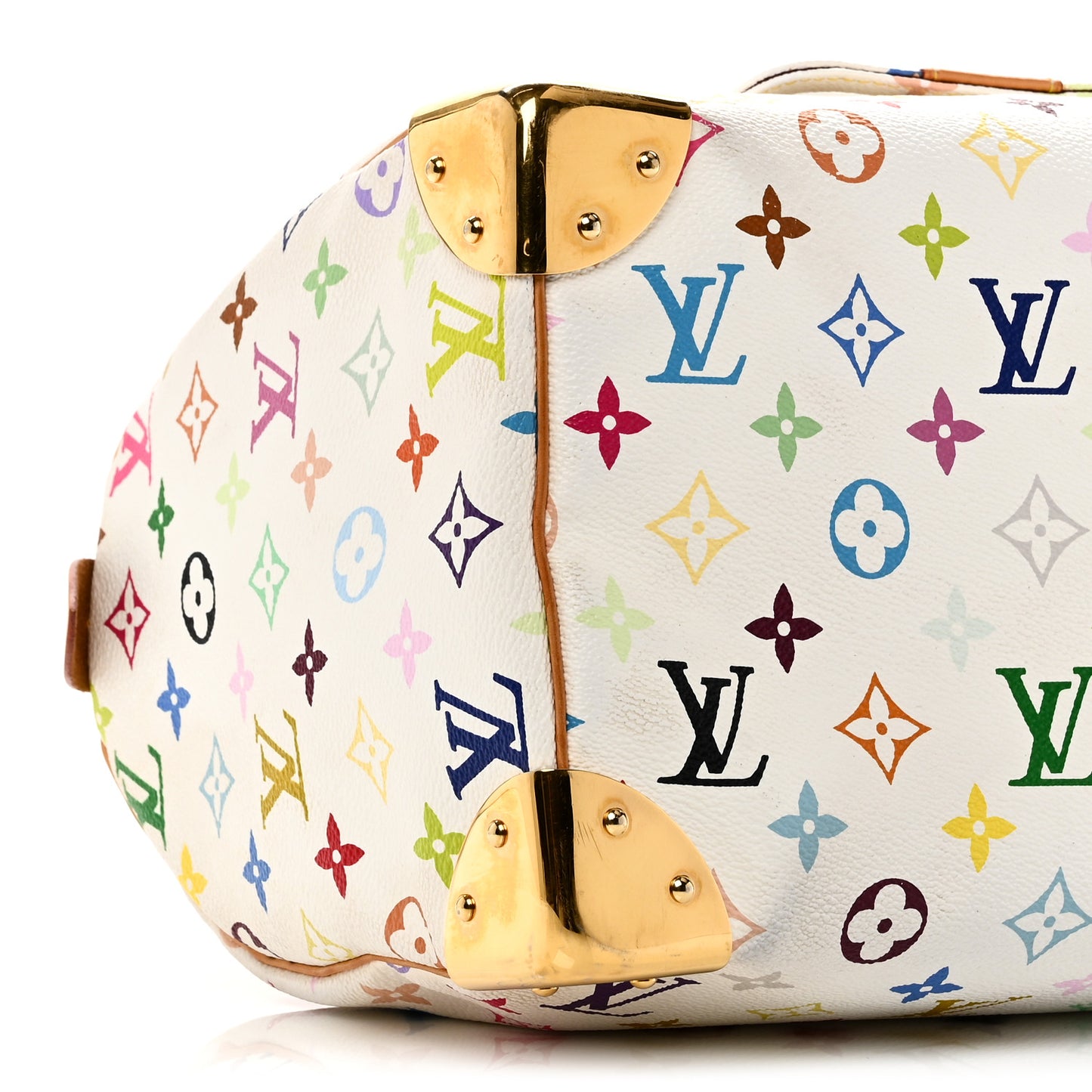 Monogram Multicolor Speedy 30 White
