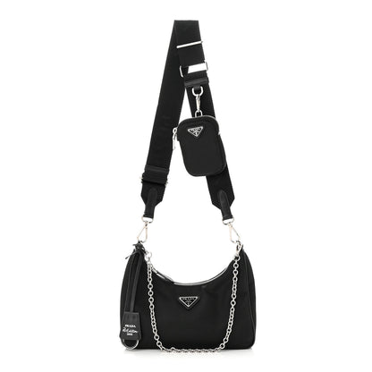 Prada Nylon Re-Edition 2005 Shoulder Bag Black 1 of 12