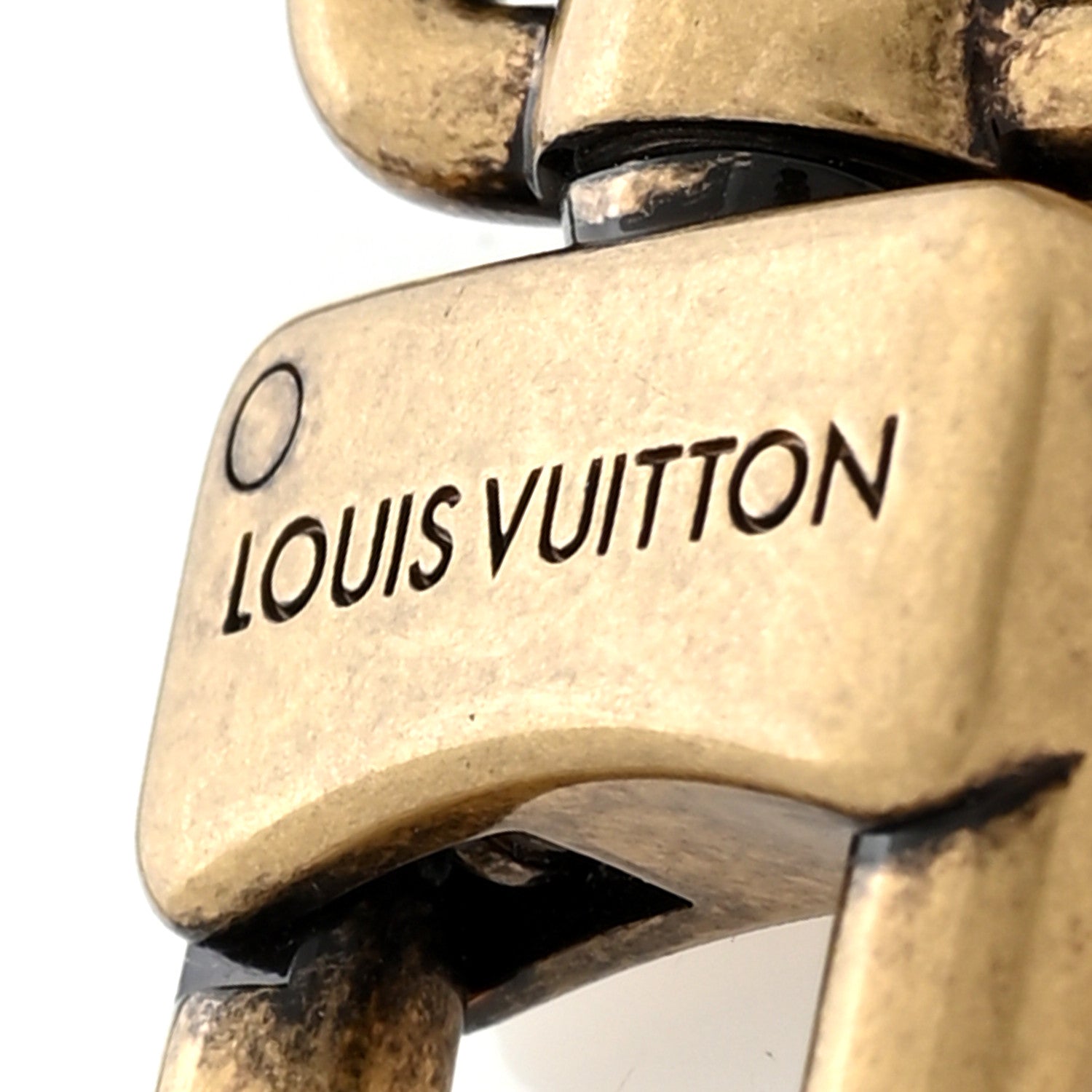 Louis Vuitton Chain Belt Pearls Bag Charm Belt Gold 6 of 6