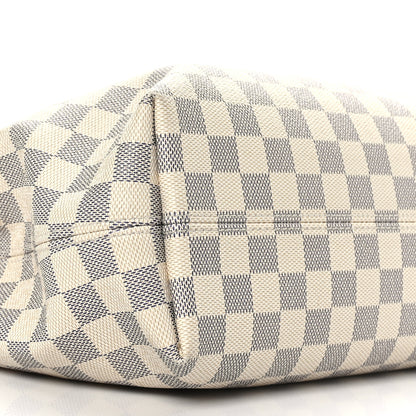 Louis Vuitton Damier Azur Graceful PM Rose Ballerine 7 of 8