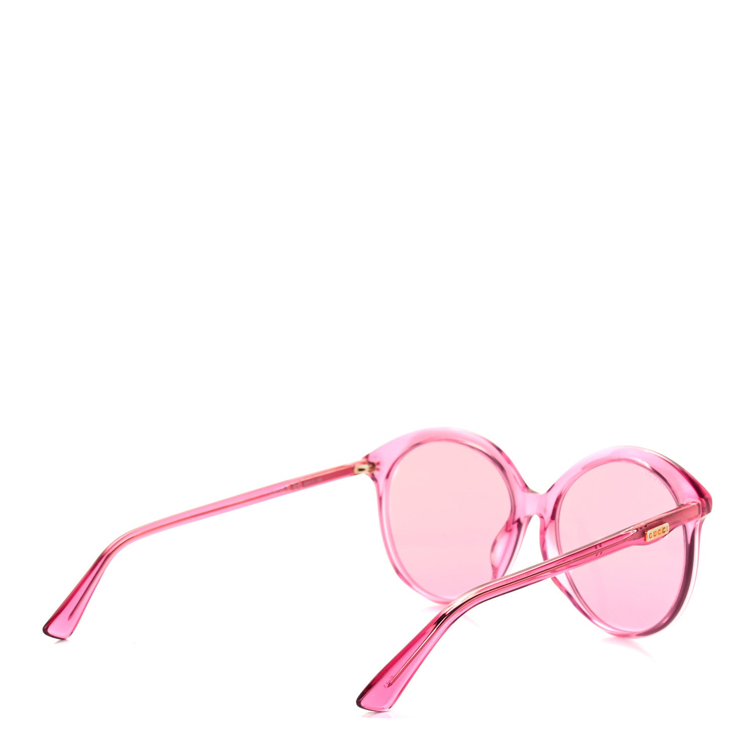 Gucci Acetate GG Sunglasses GG0257S Pink 4 of 7