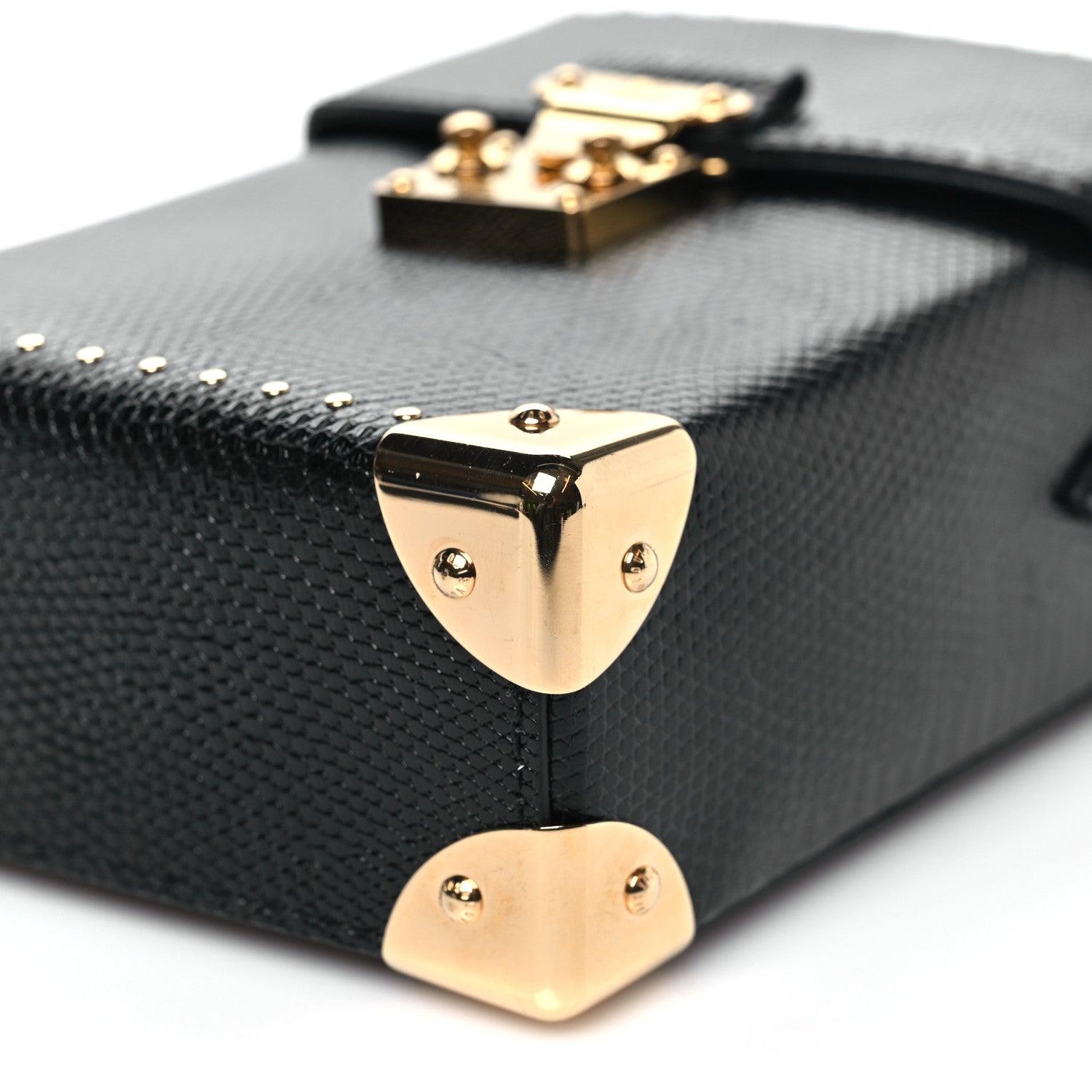 Louis Vuitton Lizard Camera Box Black 9 of 9