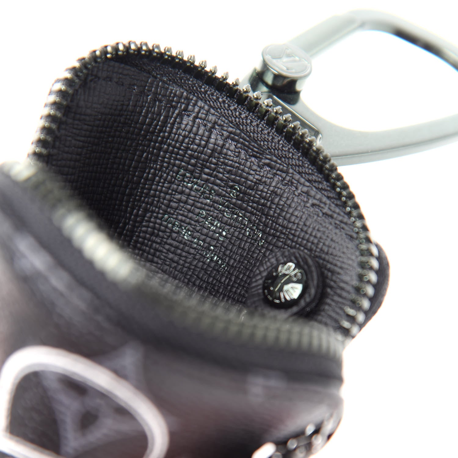 Louis Vuitton Monogram Eclipse Vivienne Zipper Key Ring 7 of 7