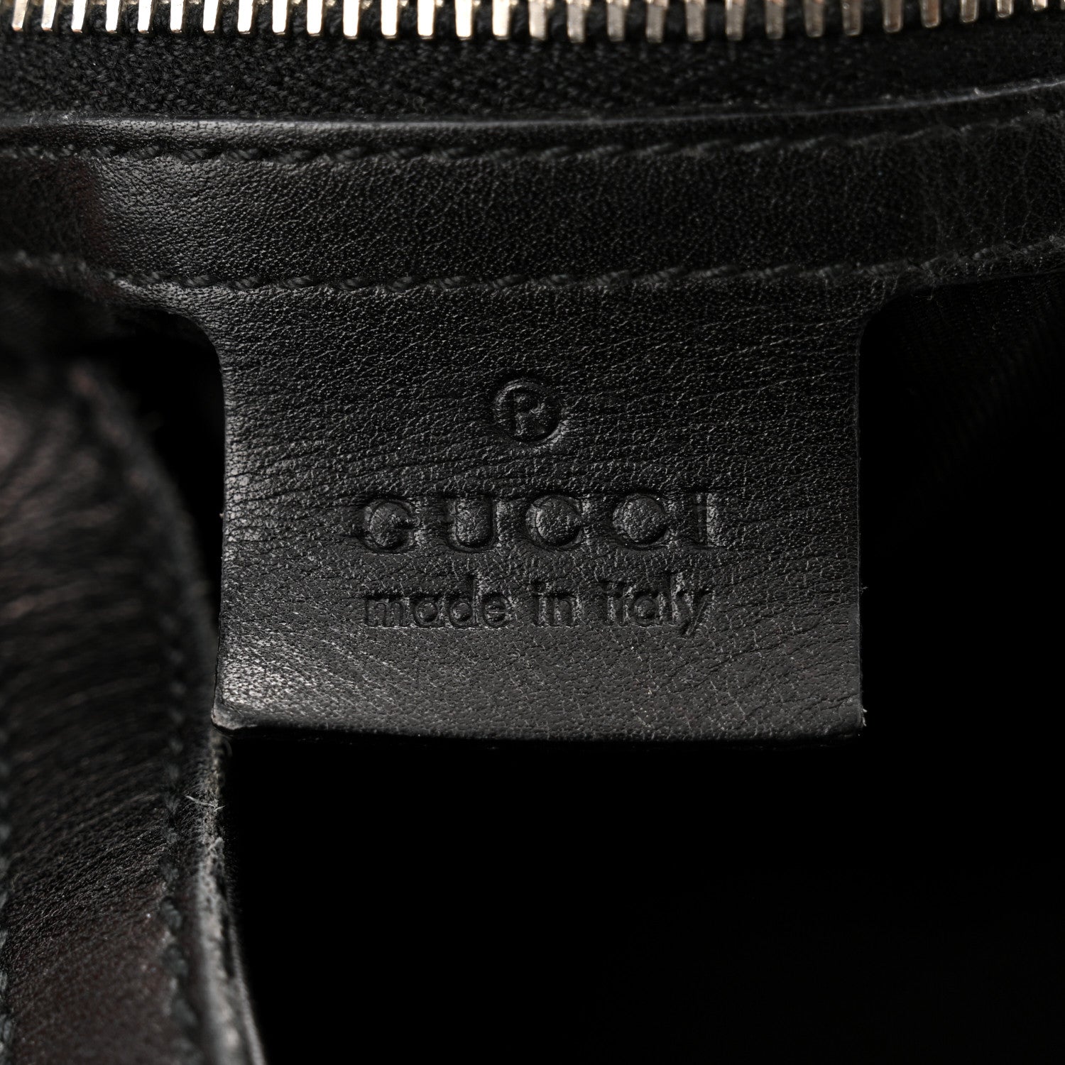 Gucci Monogram Medium Indy Top Handle Hobo Black 6 of 10