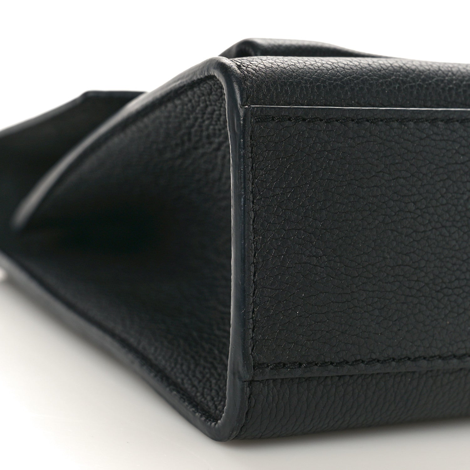 Louis Vuitton Soft Calfskin Mylockme Chain Bag BB Black 7 of 8