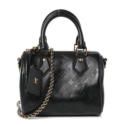 Louis Vuitton Monogram Ink Speedy BB Black 2 of 17