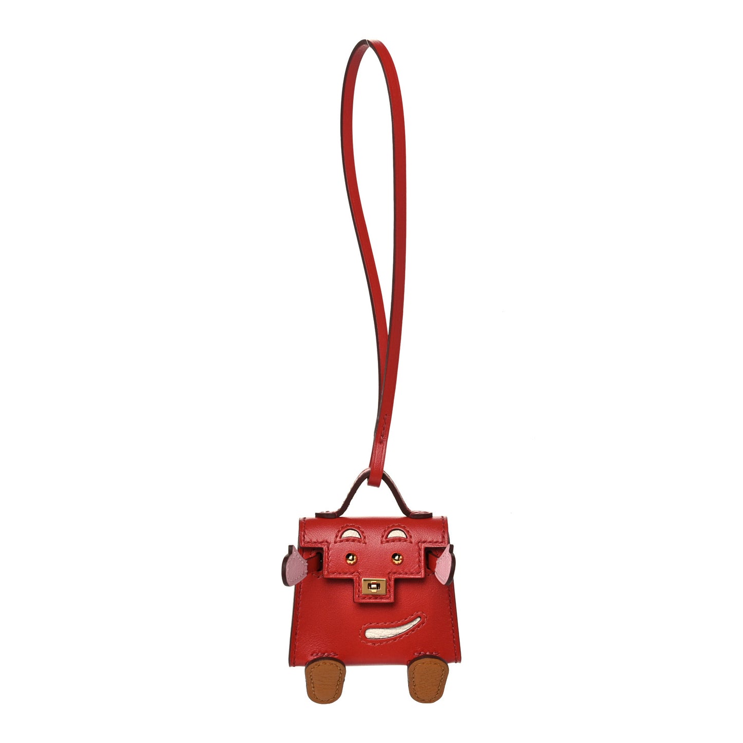 Tadelakt Chevre Mysore Kelly Quelle Idole Bag Charm Rose Sakura Sanguine Nata Sesame