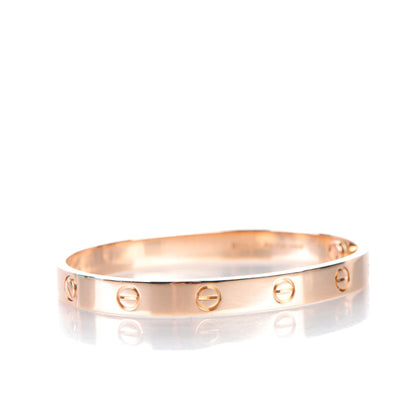 Cartier 18K Pink Gold LOVE Bracelet 16 3 of 6